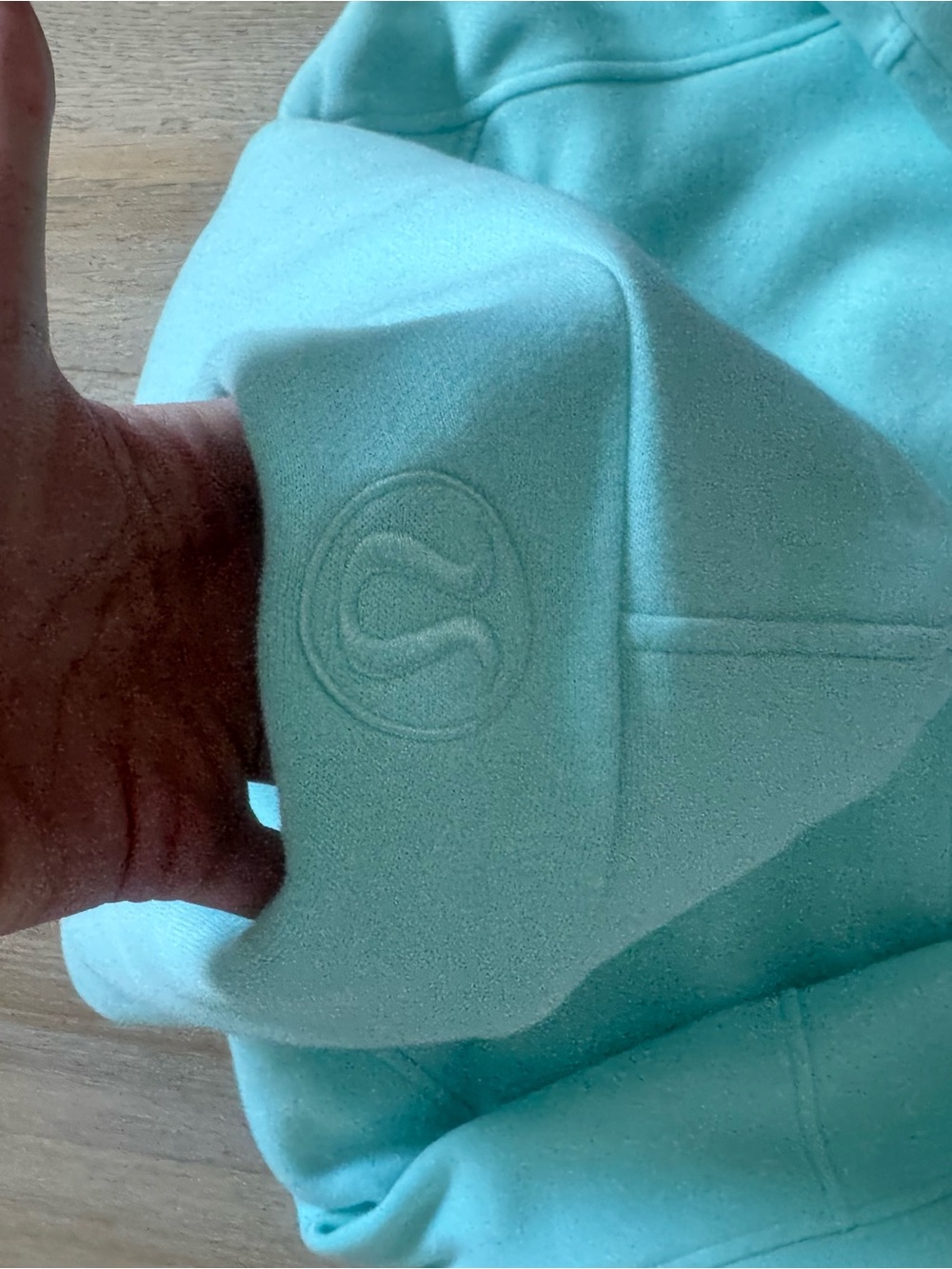 lululemon athletica Light Mint Full-Zip Hoodie Jacket - Picture 3 of 4